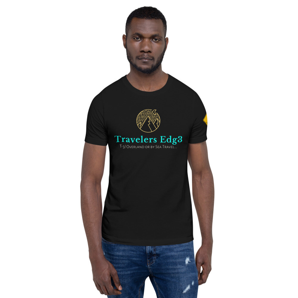 Travelers Edg3, Bigfoot HIDE &amp; SEEK, Short-Sleeve Unisex T-Shirt