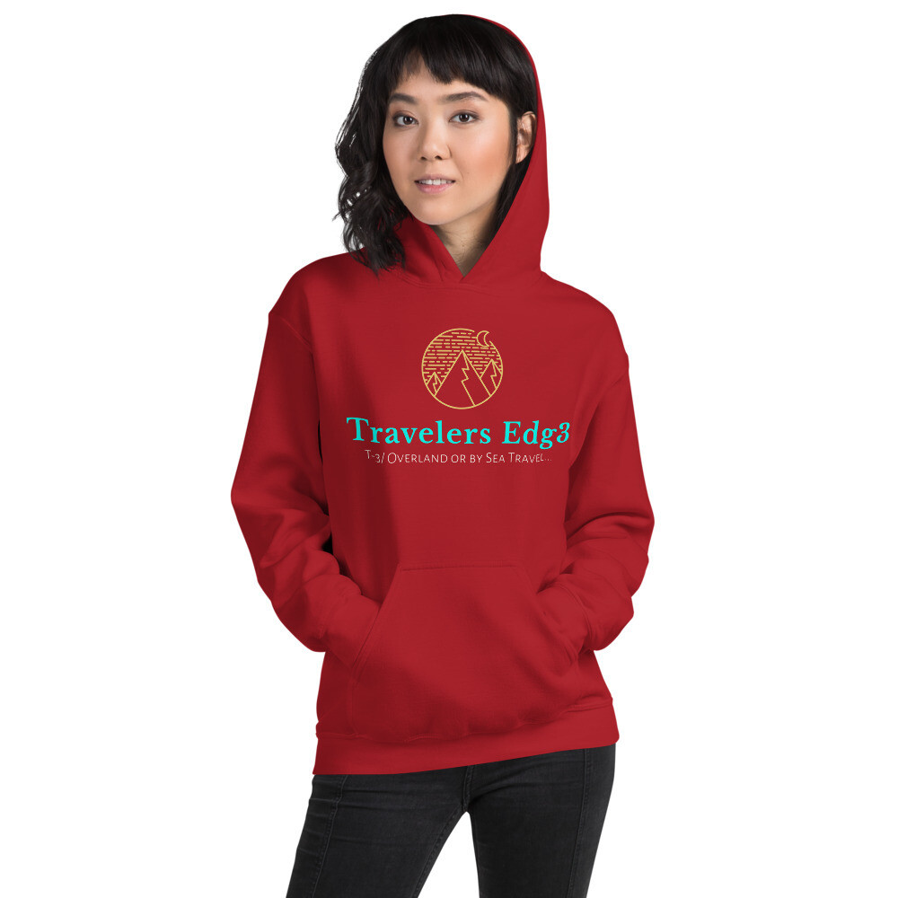 Travelers Edg3, Grizzly Adventure, Ladies/Unisex Hoodie