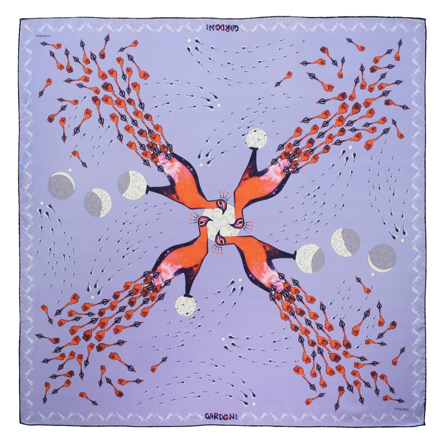 IL VOLTO DI ERA foulard, Variante colore: light blue FTW10LB