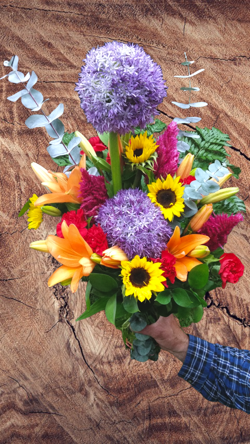 Florist Choice Handheld Bouquet Of Only Premium Flowers