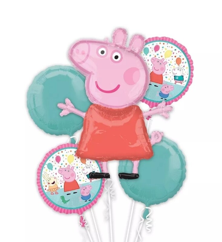 Peppa Pig Balloon Bouquet