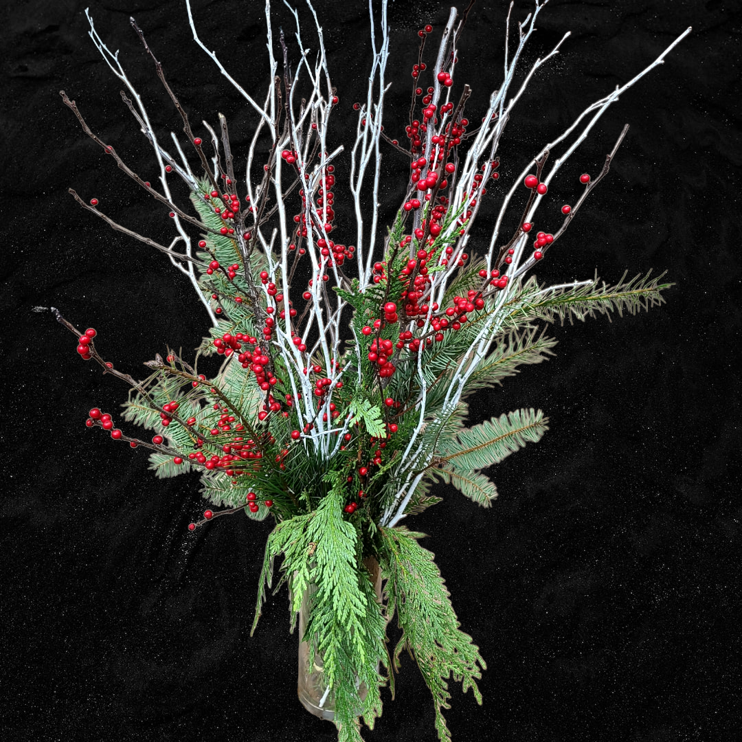 Rustic Christmas Centerpiece