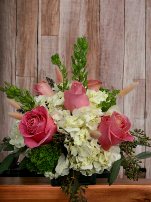 Classic Hydrangea And Roses