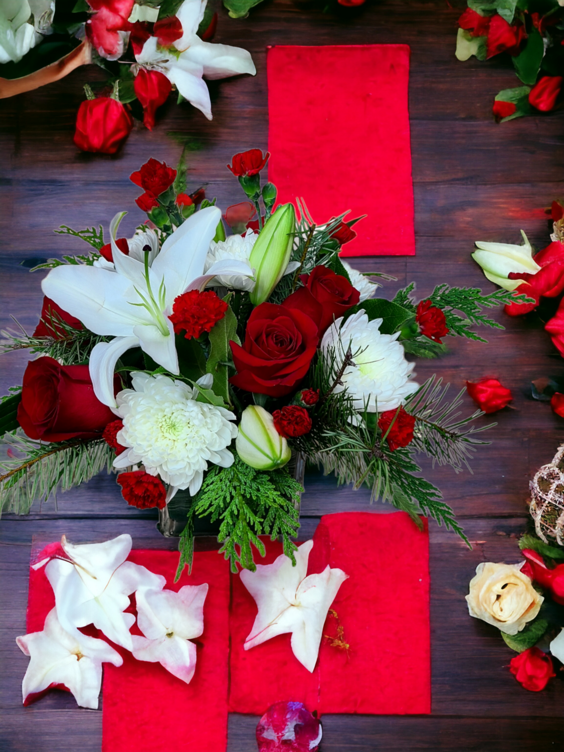 Classic Christmas Centerpiece