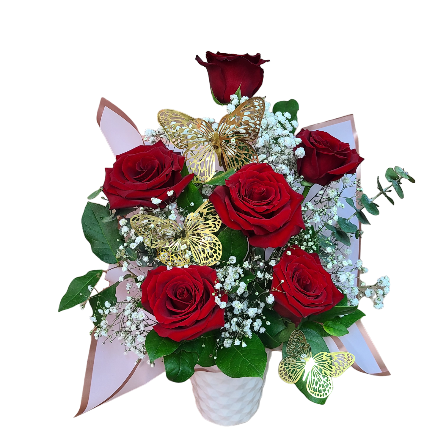Nelly's Classic 1/2 Dozen Roses
