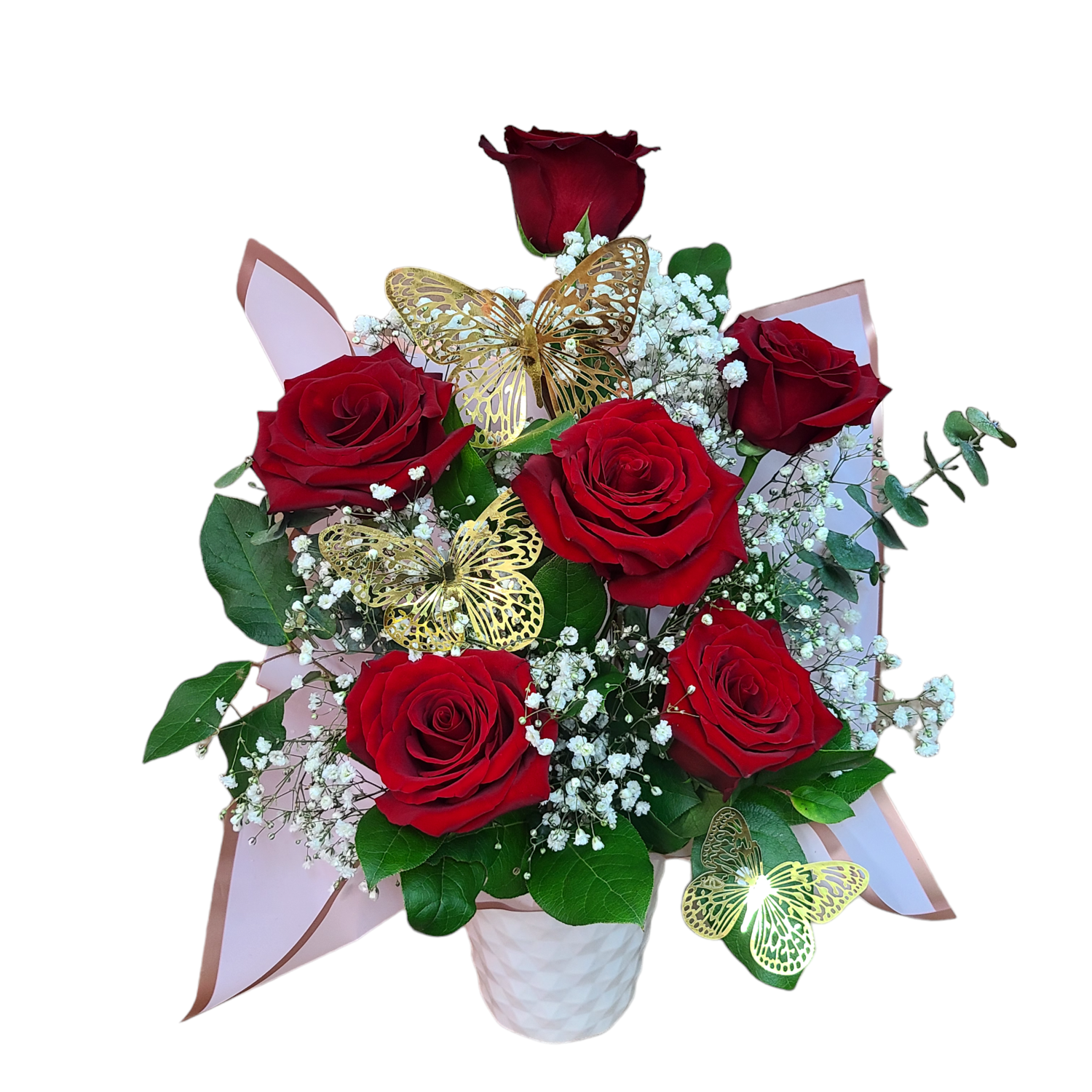 Nelly's Classic 1/2 Dozen Roses