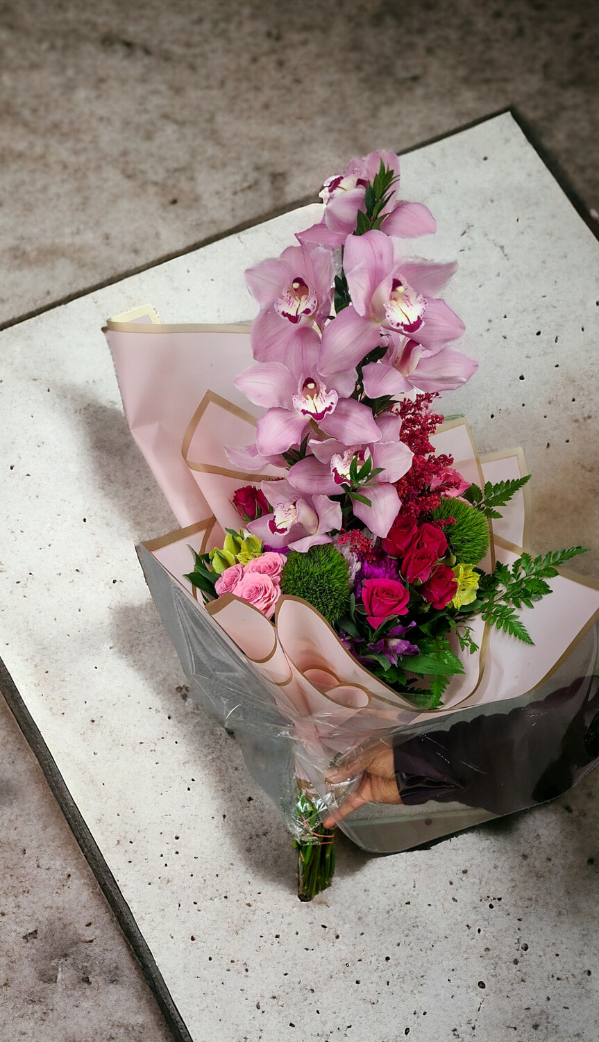 Florist Choice Handheld Bouquet Of Only Premium Flowers