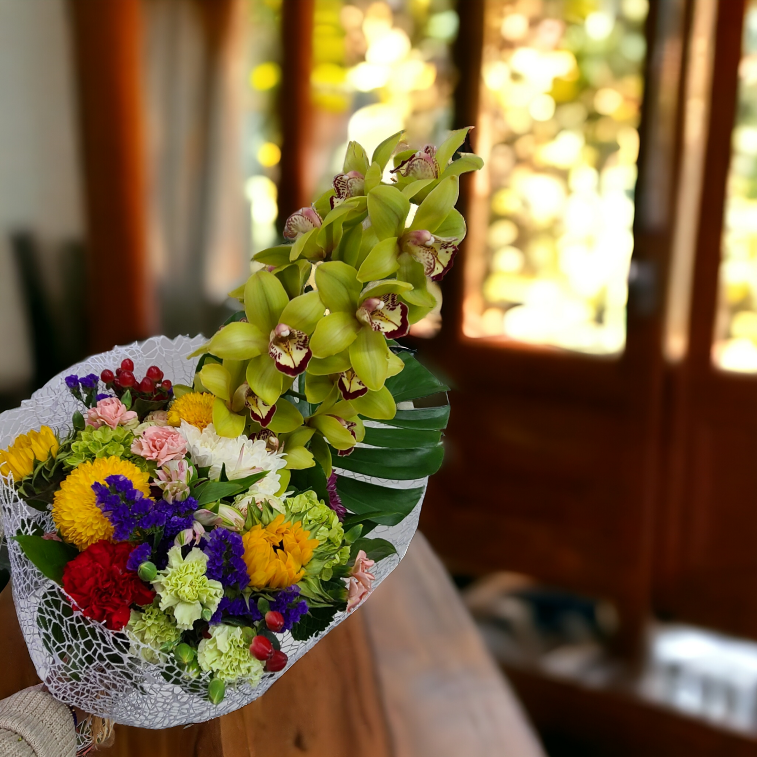 Florist Choice Handheld Bouquet Of Only Premium Flowers