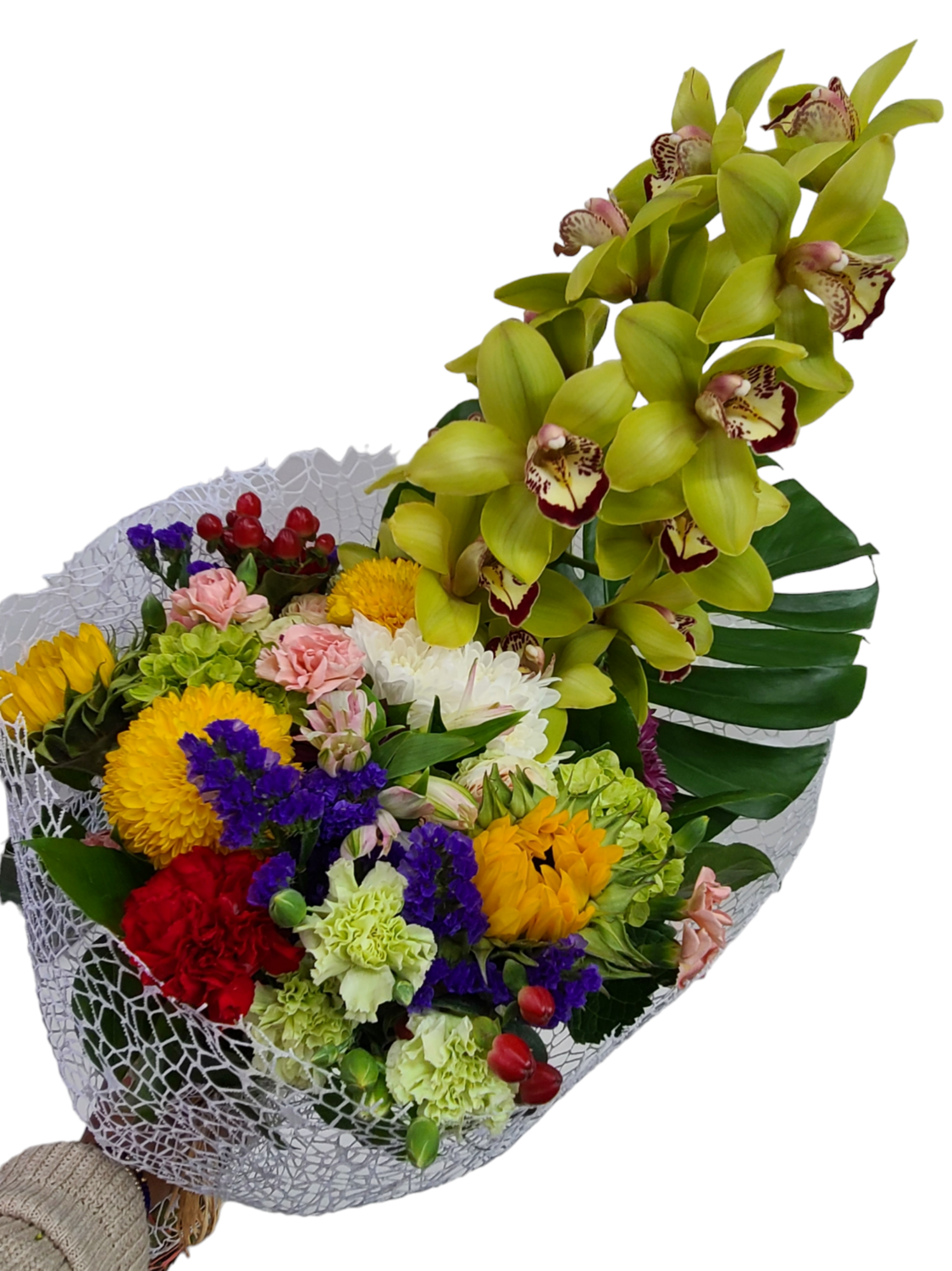 Florist Choice Handheld Bouquet Of Only Premium Flowers