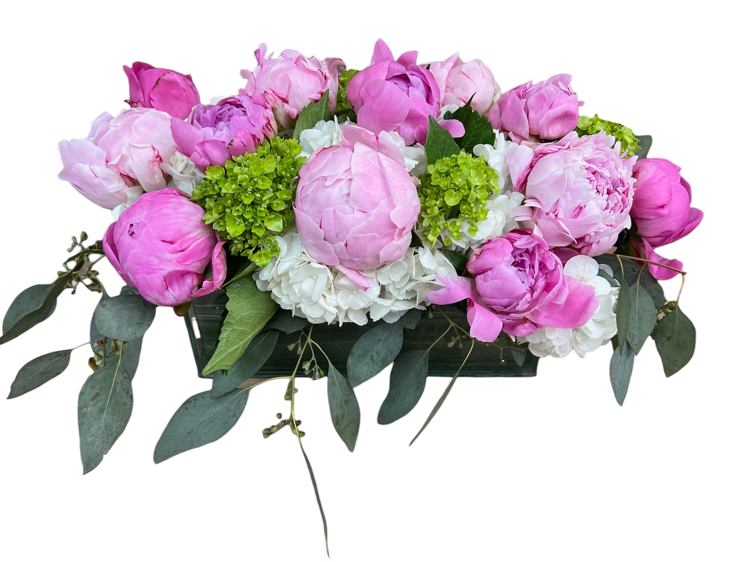 Deluxe Peony Centerpiece