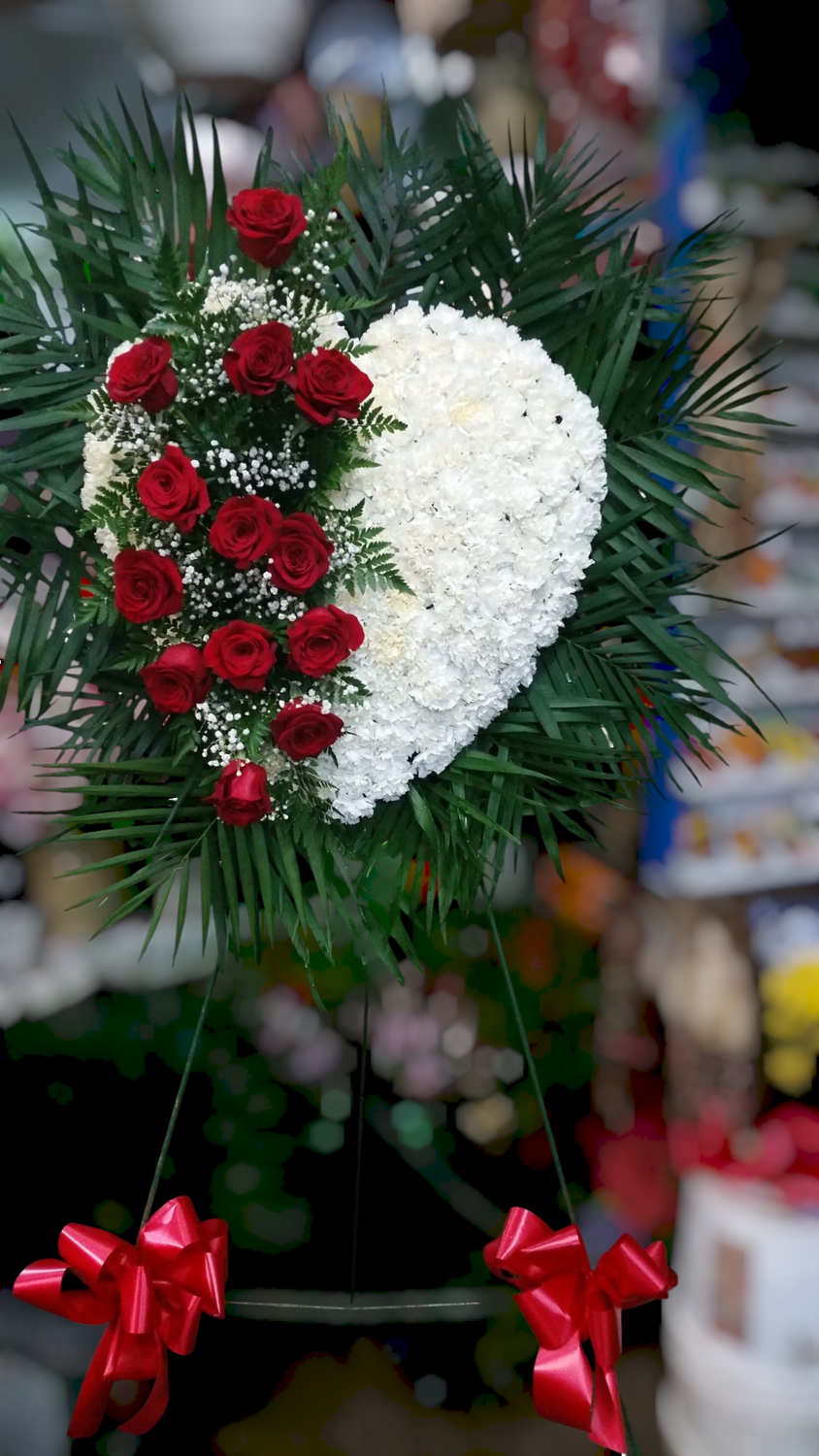 Classic Bleeding Heart For Funeral 