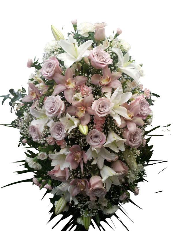 Pastel Spray with Exquisite Flowers