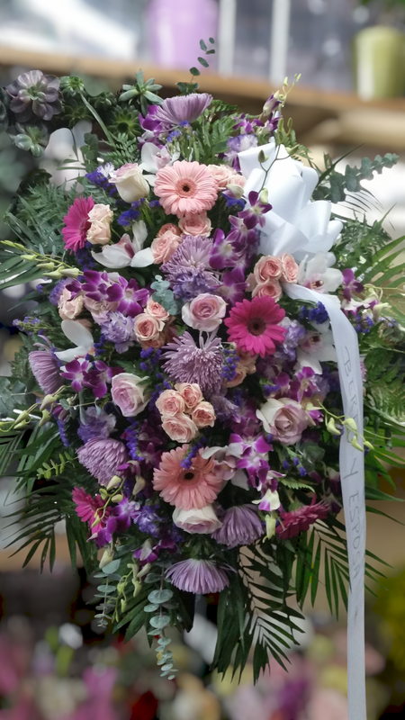 Purple Sympathy Spray