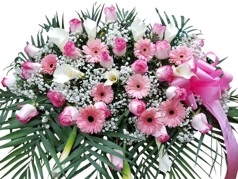 Daisy Casket Flower Arrangement 