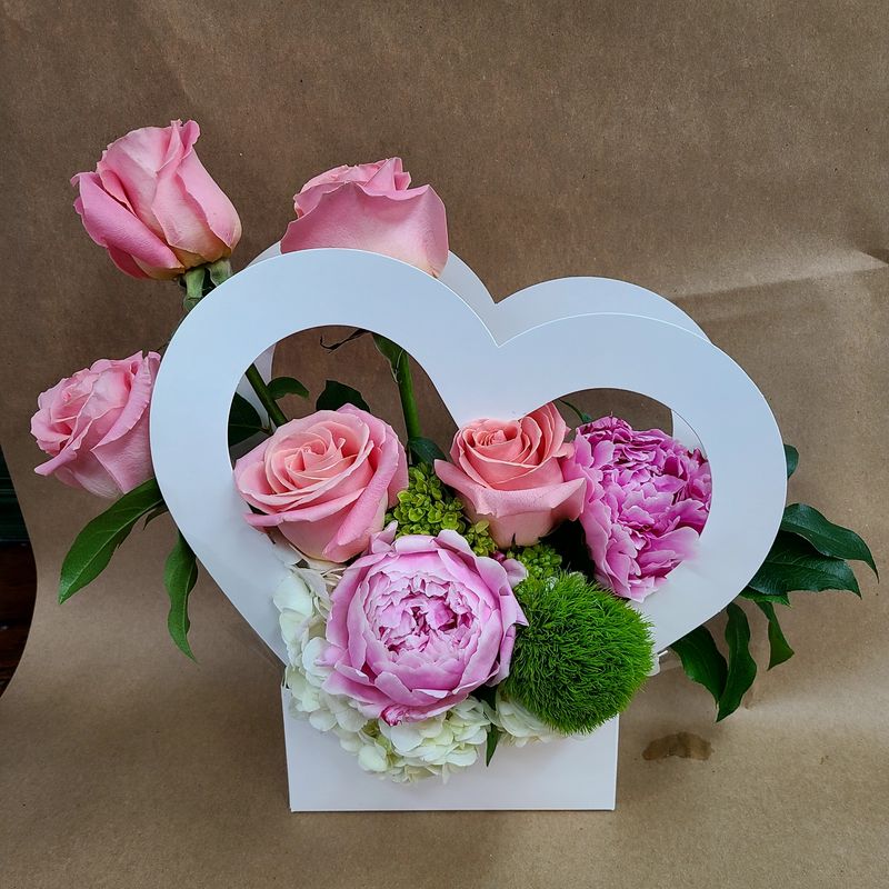 Peony I Love You Handbag