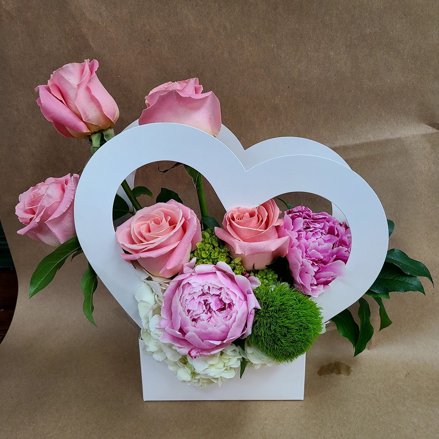 Peony I Love You Handbag