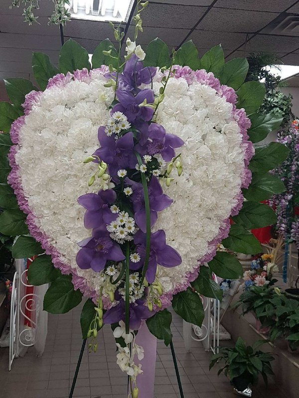 Royal Orchid Heart