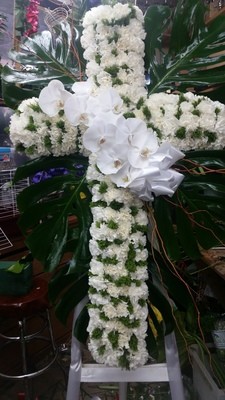 Sophisticated White Sympathy Cross