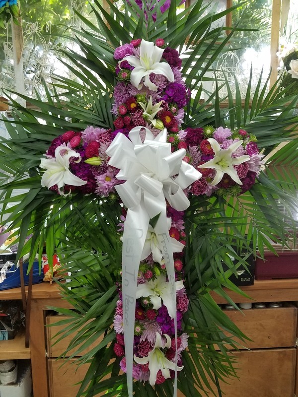 Lavander Sympathy Cross