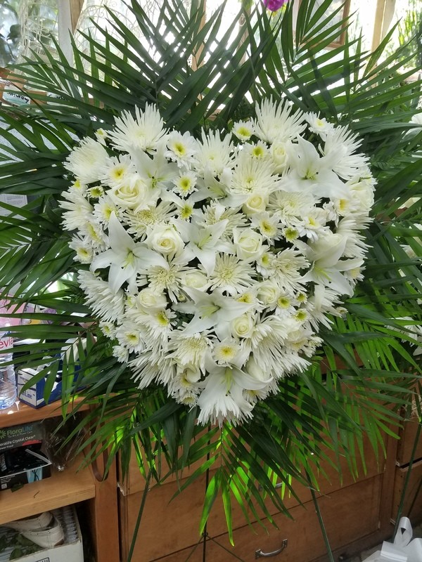 White Sympathy Heart