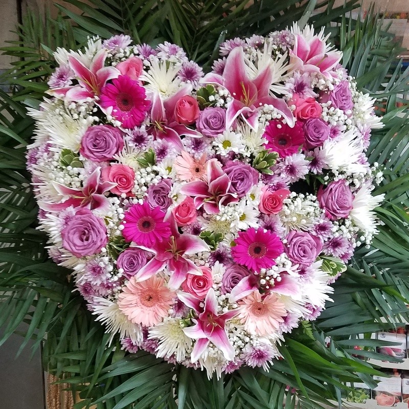Shades Of Pink Heart