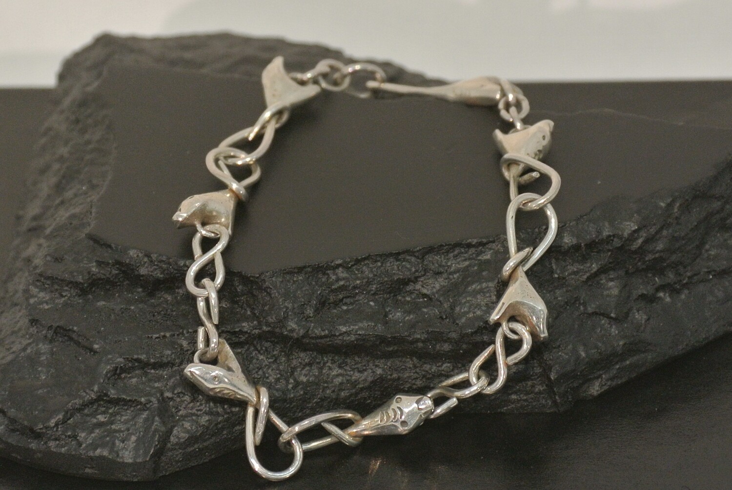 Silberarmkette