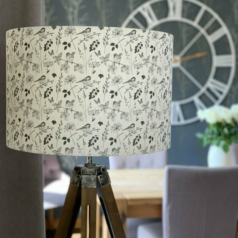 Bird Repeat Large Lampshade
