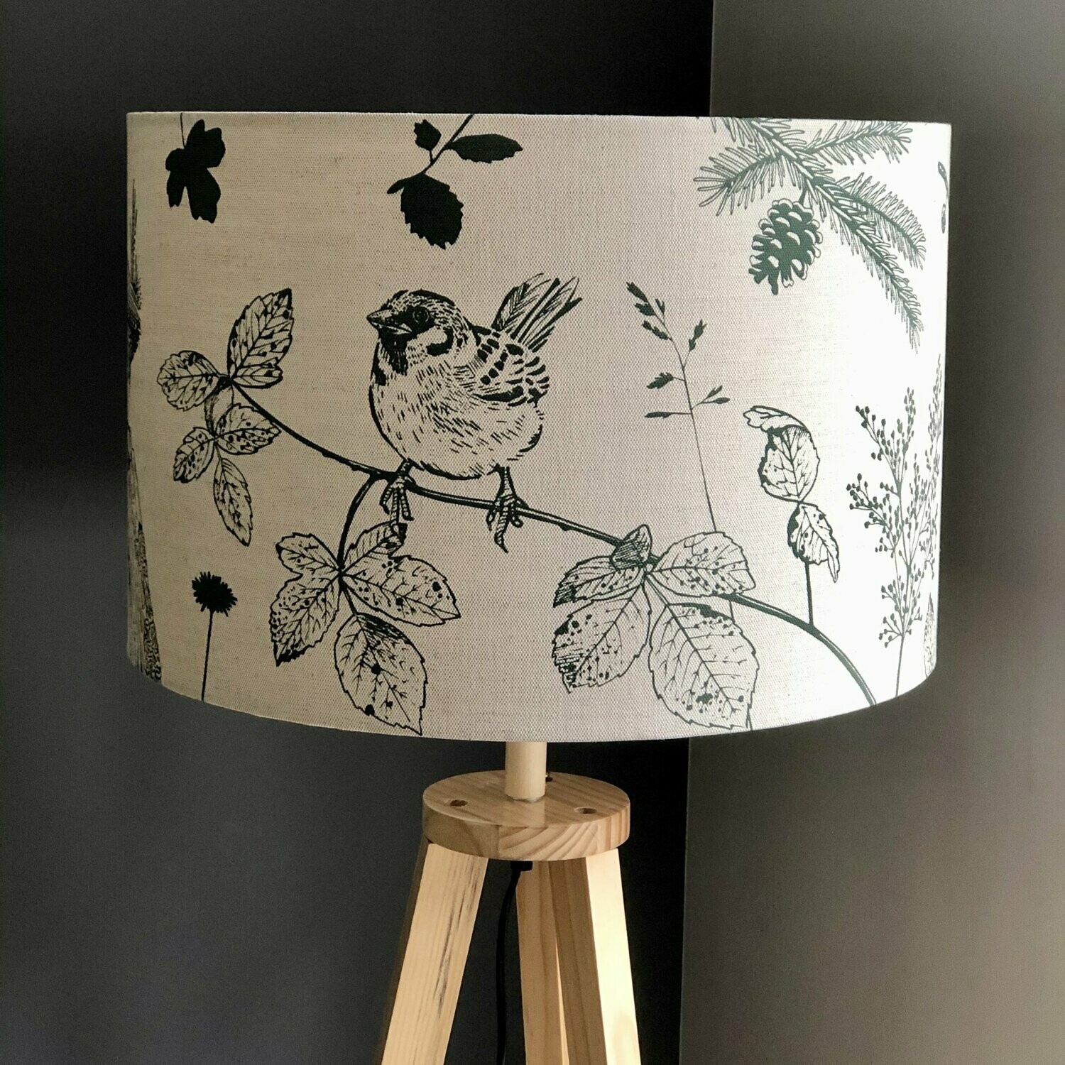 Garden Birds Large Lampshade