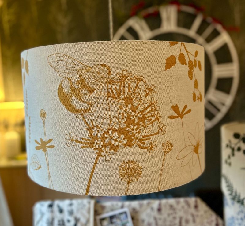 Bee large ceiling shade - 45cm, Mustard Bee large ceiling shade - 45cm, Mustard