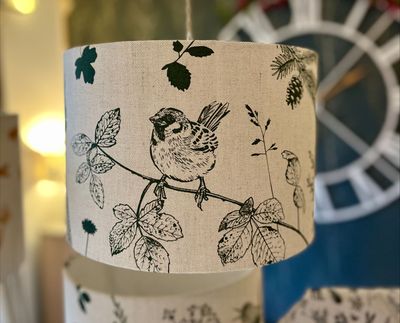 Garden Birds Medium Ceiling Lampshade - SALE Garden Birds Medium Ceiling Lampshade - SALE