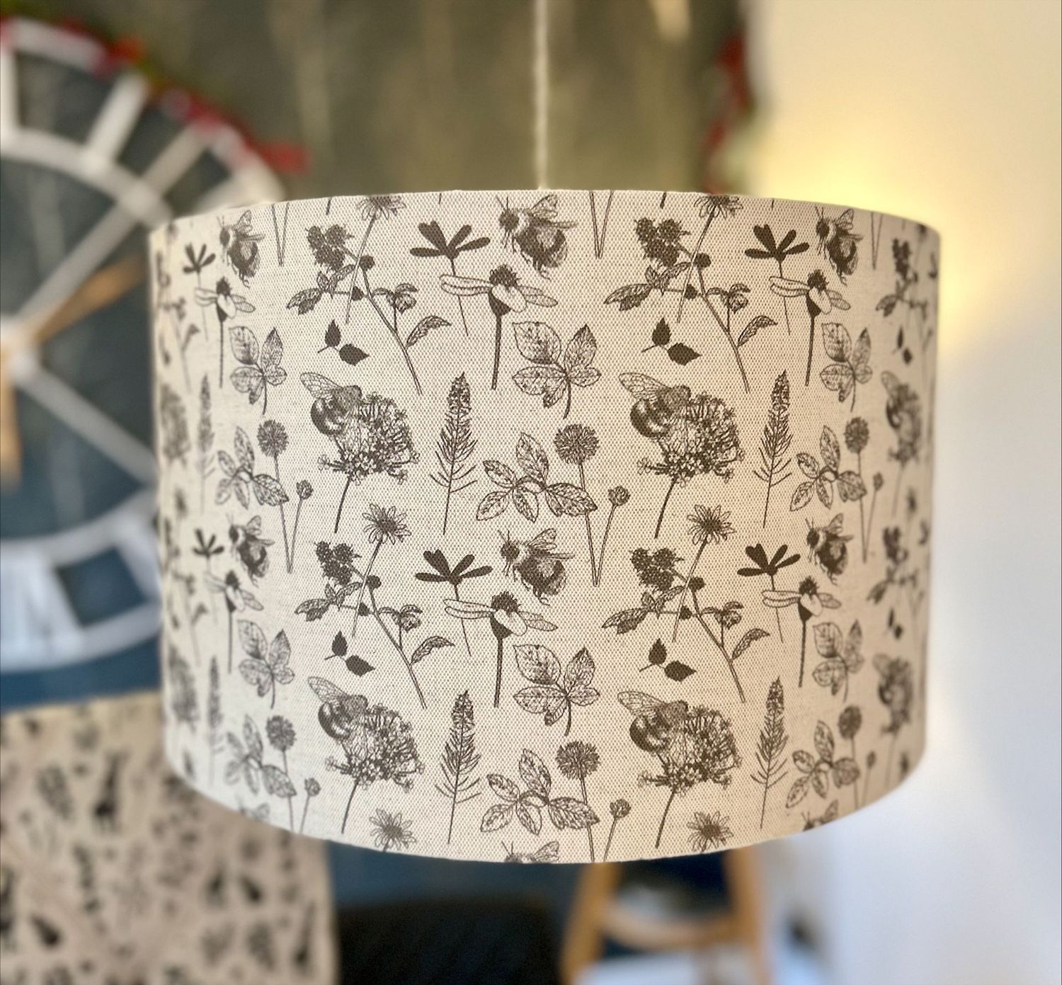 Bee Repeat 40cm Ceiling Lampshade - SALE Bee Repeat 40cm Ceiling Lampshade - SALE