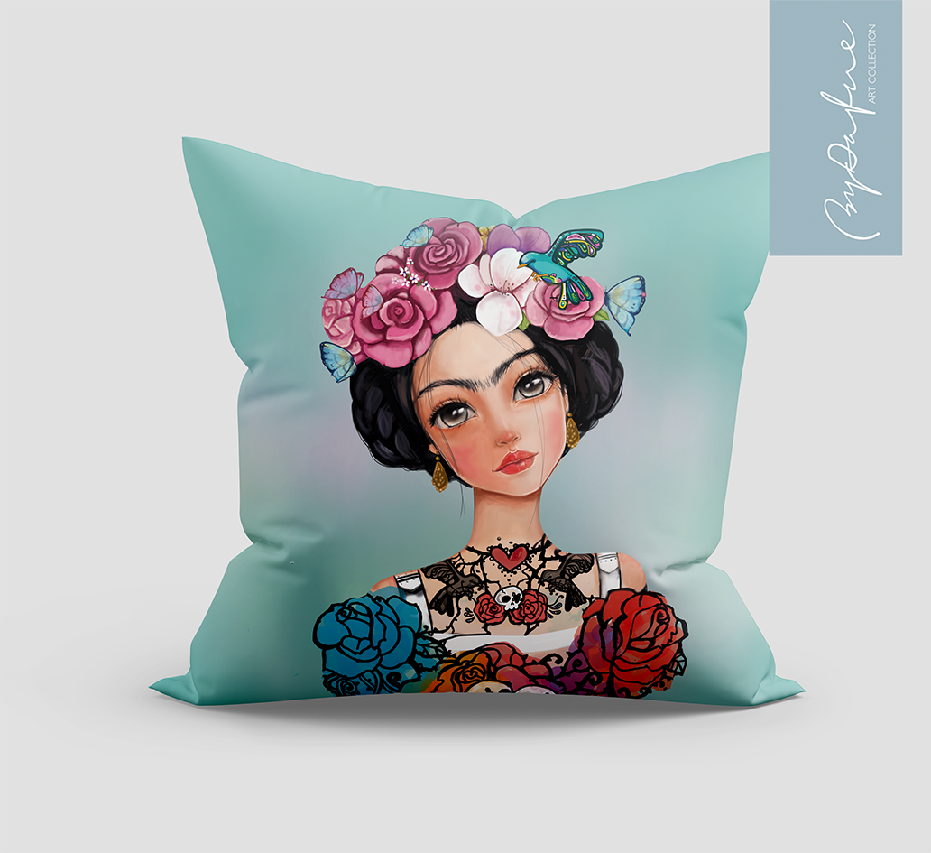 Cojín Frida