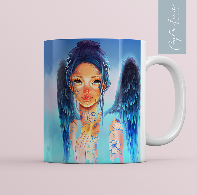 Taza Azul