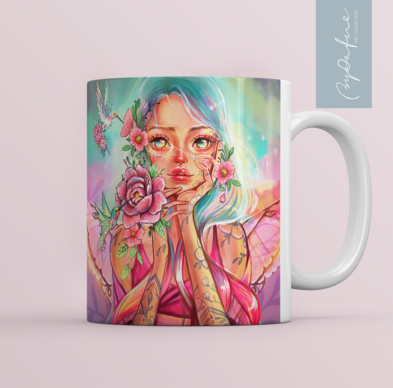 Taza Colibris
