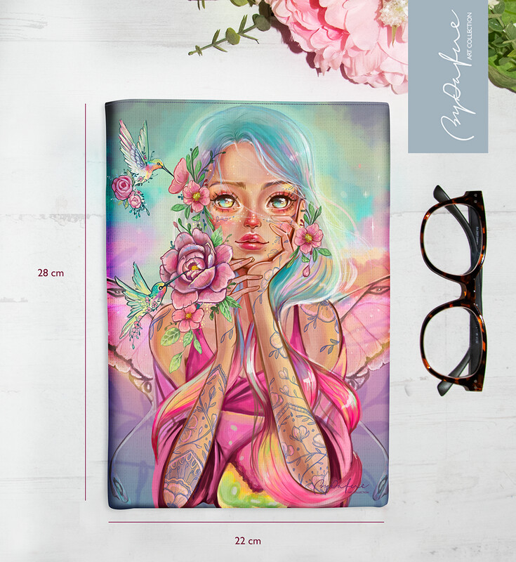 Funda de libro Colibris
