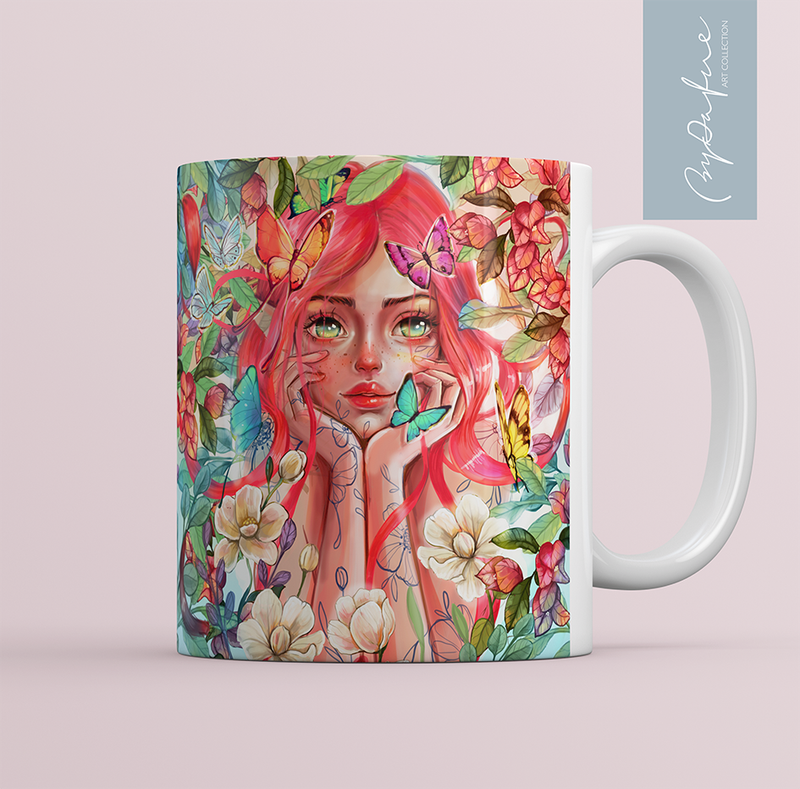 Taza Buganvilla