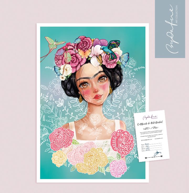 Lámina Frida