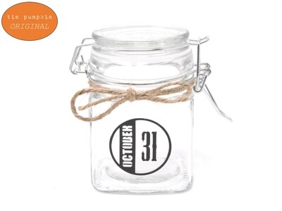 Glass Canister - October 31