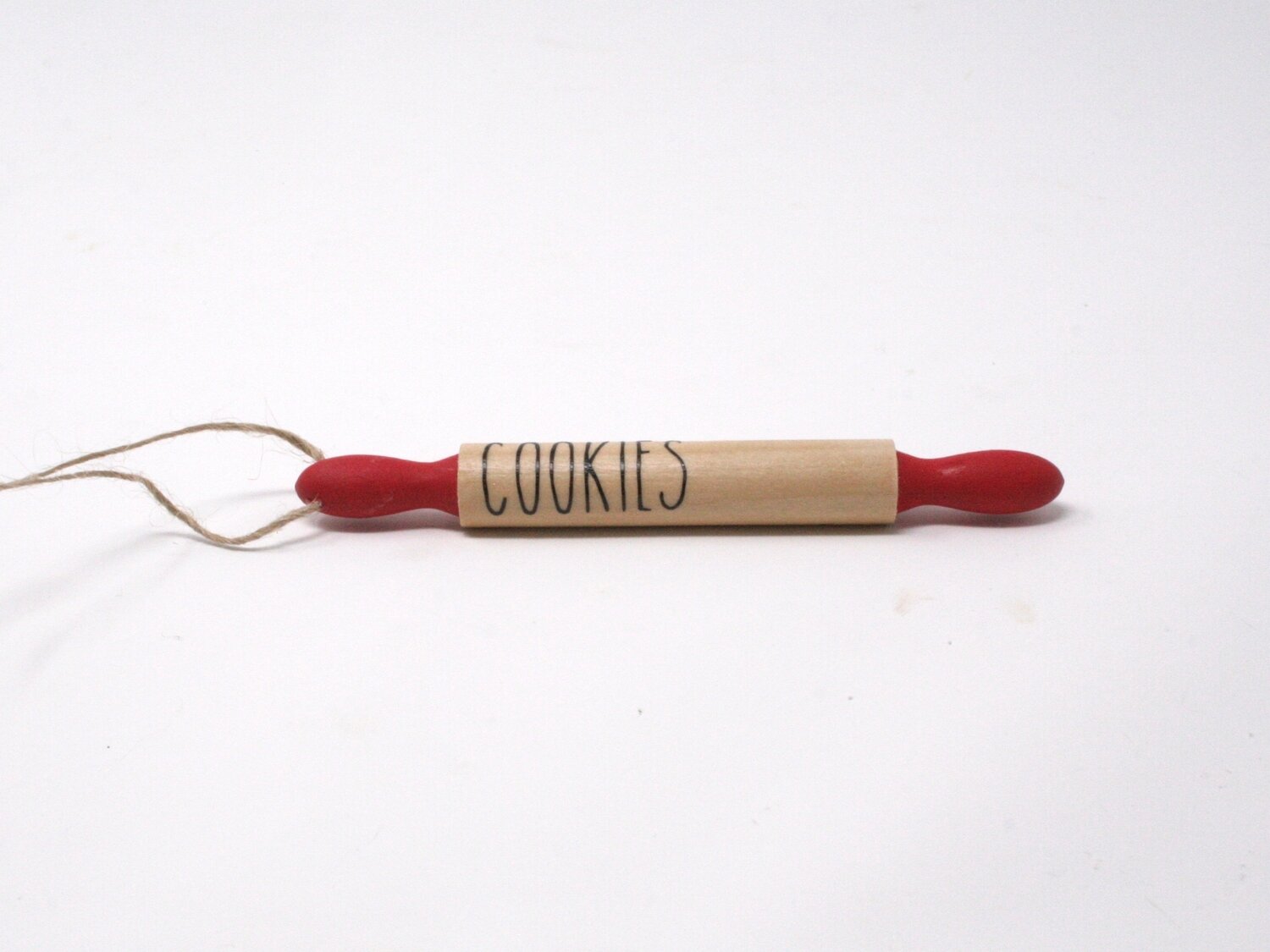 Small Rolling Pin Ornament - Cookies
