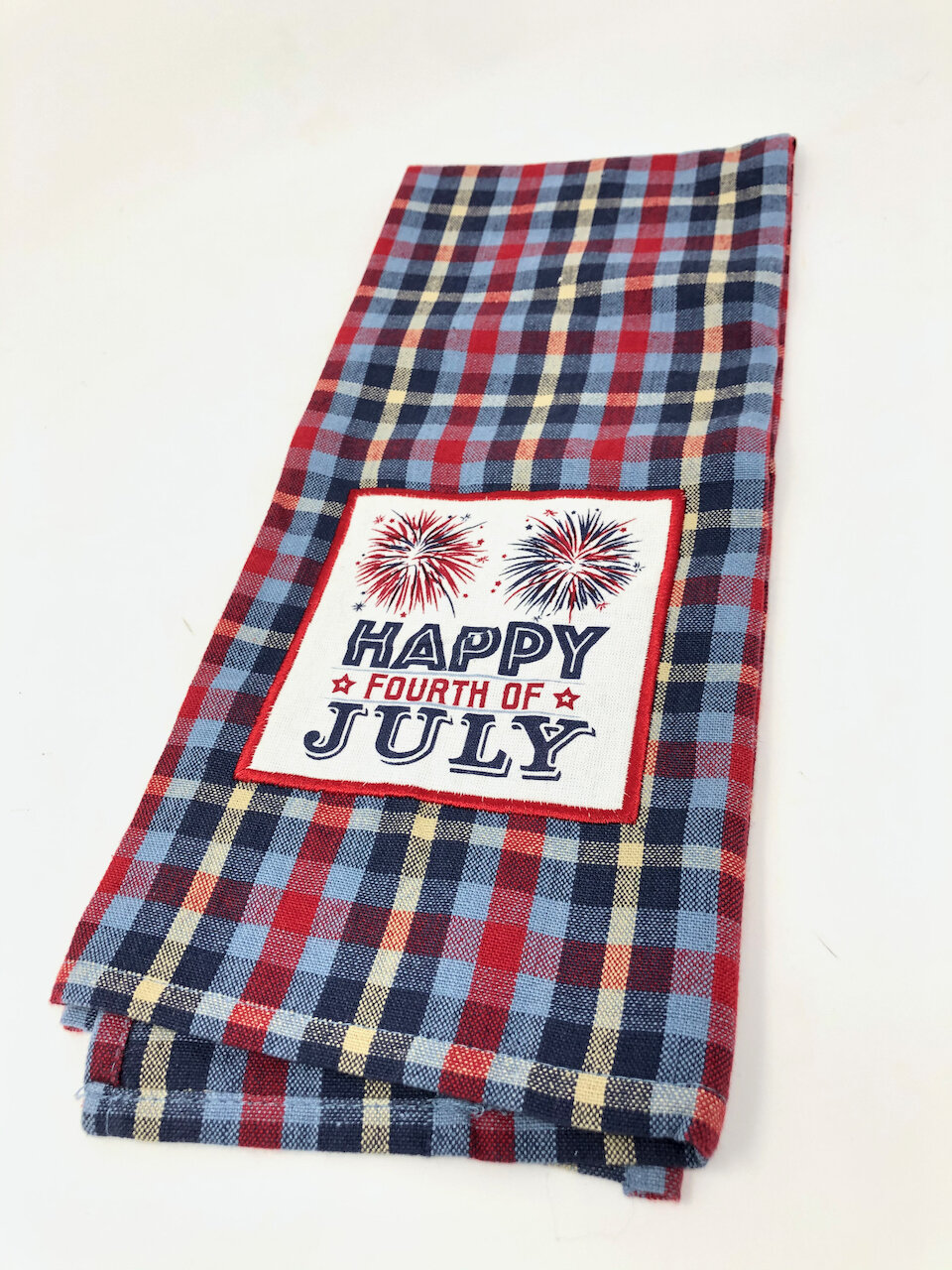 Happy Fourth of July Tea Towel