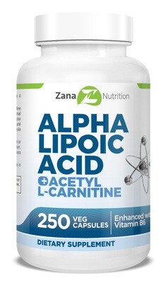 Alpha Lipoic Acid & Acetyl-L Carnitine + B6  -  ZANA