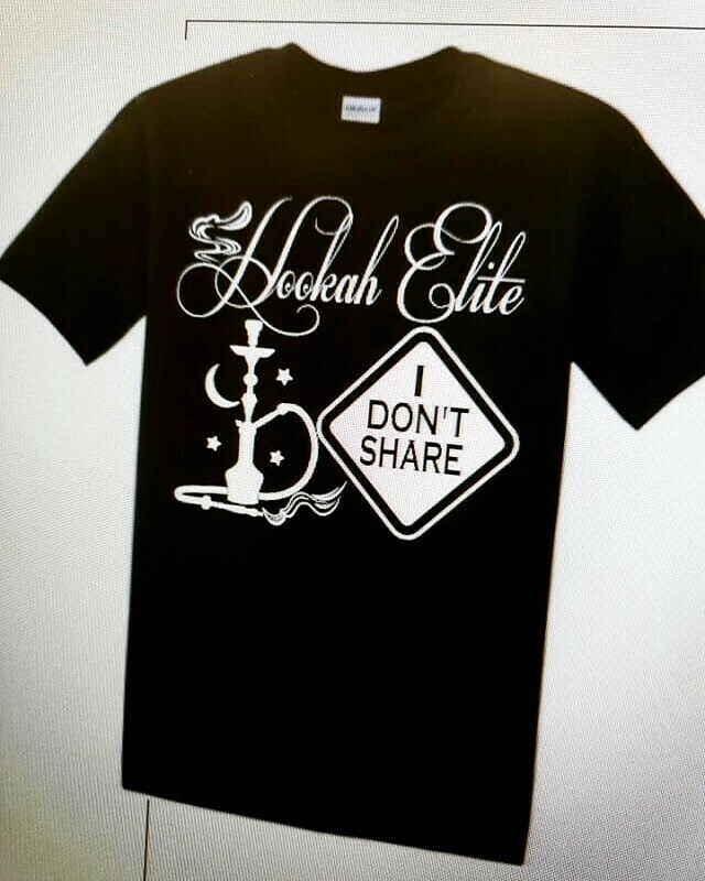 Hookah Elite&#39;s &quot;#IDONTSHARE&quot; Tee