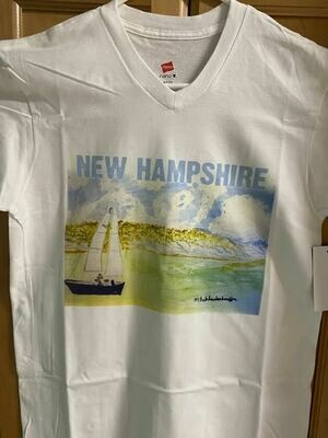 Sailboat V-Neck T-Shirt