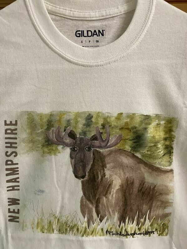 Moose Crew Neck T-shirt