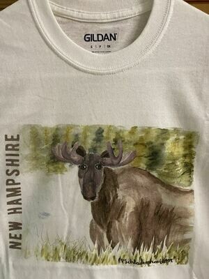 Moose Crew Neck T-shirt