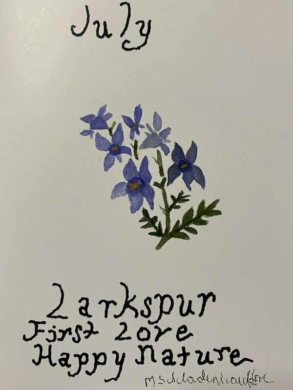 July Birthday Card
