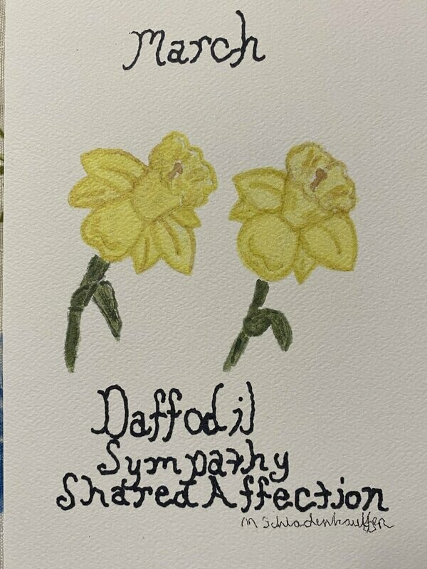 March Birthday Card