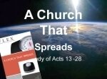 A Church That Spreads Supplementary Download