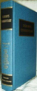 DeHoff's Commentary, Volume III (Job - Song of Solomon)