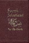 Sacred Selections for the Church Burgundy Leather Sacred Selections for the Church Burgundy Leather
